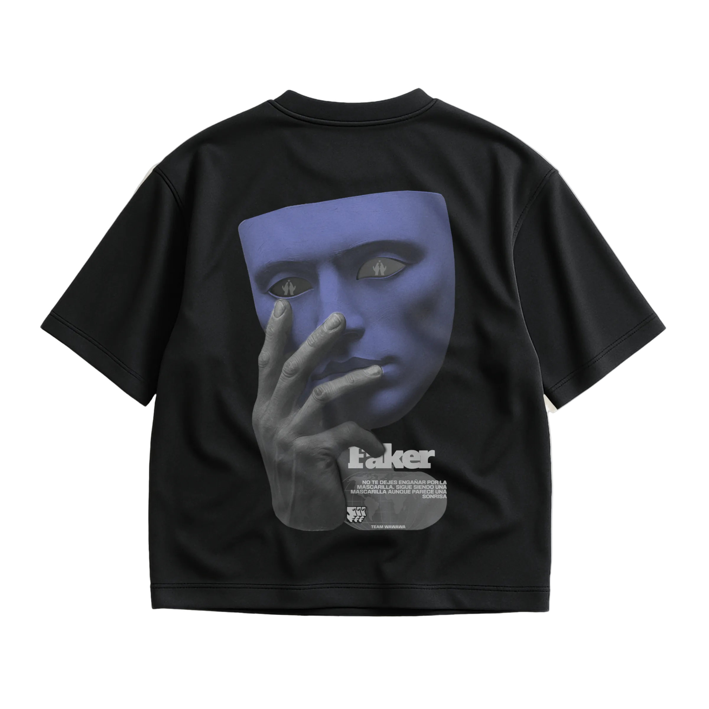 "WAWAWA" Mask Tee – Limited Edition