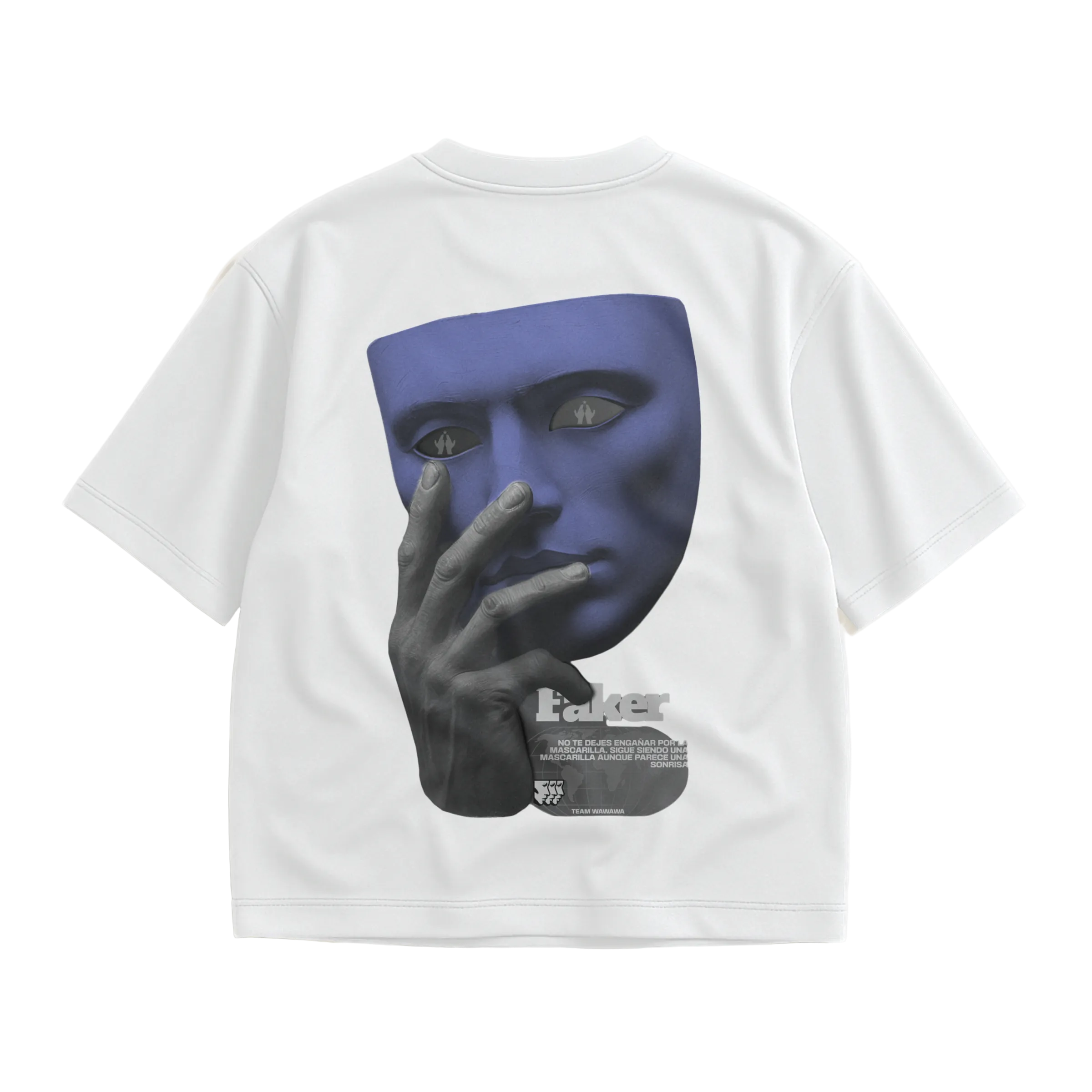 "WAWAWA" Mask Tee – Limited Edition